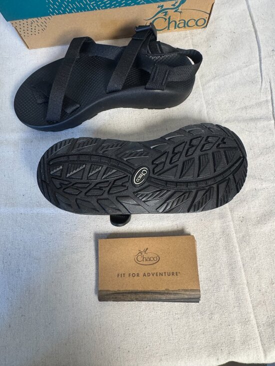 NIB Chaco Z2 Classic Black Sandals Wedge Webbing  J105427 Outdoors REI main image 5